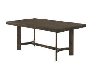 ACME FARREN WEATHERED OAK FINISH DINING TABLE