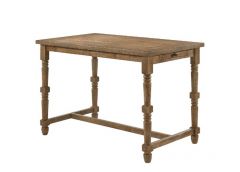 ACME FARSIRIS WEATHERED OAK FINISH COUNTER HEIGHT TABLE