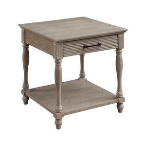 ACME ARIOLO WEATHERED OAK FINISH END TABLE