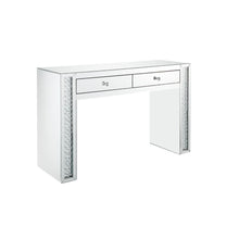 Load image into Gallery viewer, ACME NYSA MIRRORED &amp; FAUX CRYSTALS VANITY DESK