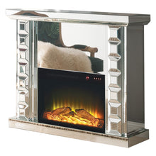 Load image into Gallery viewer, ACME DOMINIC MIRRORED FIREPLACE