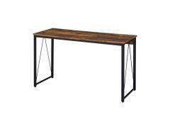 ACME ZAIDIN WEATHERED OAK & BLACK FINISH WRITING DESK