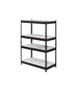 ACME DECMUS NATURAL & BLACK FINISH BOOKSHELF