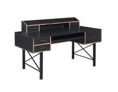 ACME SAFEA BLACK FINISH COMPUTER DESK