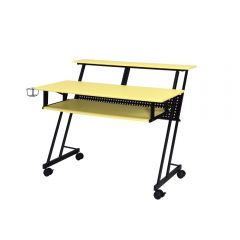 ACME SUITOR YELLOW & BLACK FINISH MUSIC RECORDING STUDIO DESK