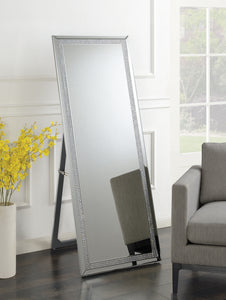 COASTER OFFICE-ACCESSORY CHEVAL FLOOR MIRROR SILVER