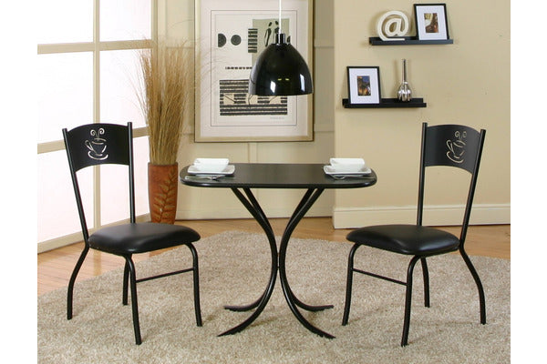 CRAMCO CAMEO 3 PIECE BISTRO DINING ROOM SET