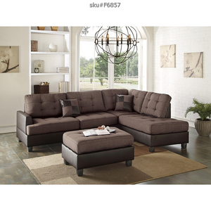 UPDATED 3PCS SECTIONAL CHOCOLATE