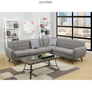 UPDATED 2PCS SECTIONAL GREY