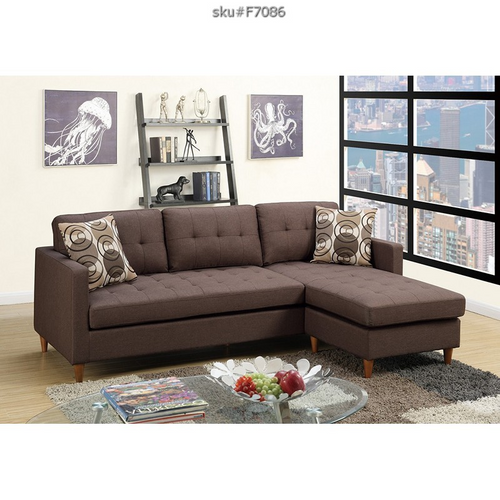 UPDATED 2PCS SECTIONAL CHOCOLATE