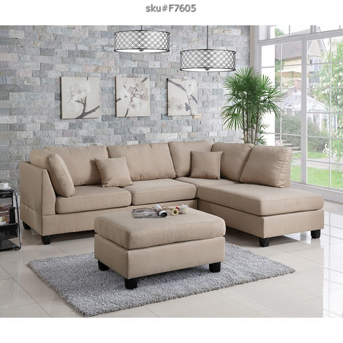 UPDATED 3PCS SECTIONAL SAND