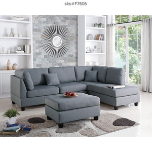 UPDATED 3PCS SECTIONAL GREY