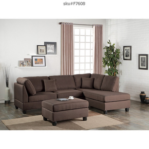 UPDATED 3PCS SECTIONAL CHOCOLATE