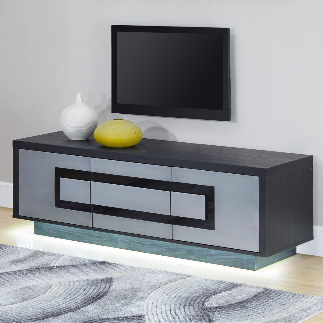 BLACK TV STAND