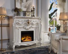 ACME PICARDY ANTIQUE PEARL FINISH FIREPLACE