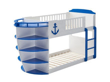 Load image into Gallery viewer, ACME NEPTUNE SKY BLUE FINISH TWIN/TWIN BUNK BED