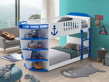 Load image into Gallery viewer, ACME NEPTUNE SKY BLUE FINISH TWIN/TWIN BUNK BED