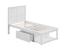 Load image into Gallery viewer, ACME LOLANDA WHITE FINISH TWIN BED