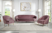 Load image into Gallery viewer, ACME ABEY PINK VELVET CHAIR