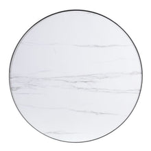 Load image into Gallery viewer, ACME ABILENE MARBLE TOP AND BRUSH SILVER NESTING COCKTAIL 2 PC SETS-TABLE TOP (BIG)